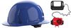 Milwaukee BOLT Blue Full Brim Vented Hard Hat with 4pt Ratcheting Suspension Type 1 Class C & Cooling Fan Bundle, small image number 1