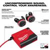 Milwaukee REDLITHIUM USB Bluetooth Jobsite Ear Buds & REDLITHIUM USB 400L Neck Light Bundle, small image number 3