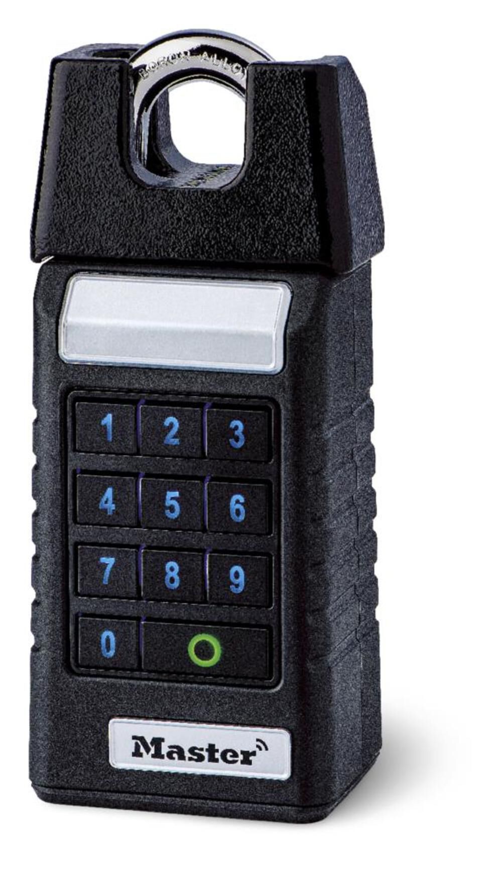 Master Lock Bluetooth Pro Series Shrouded Shackle Padlock for Business Applications, large image number 1