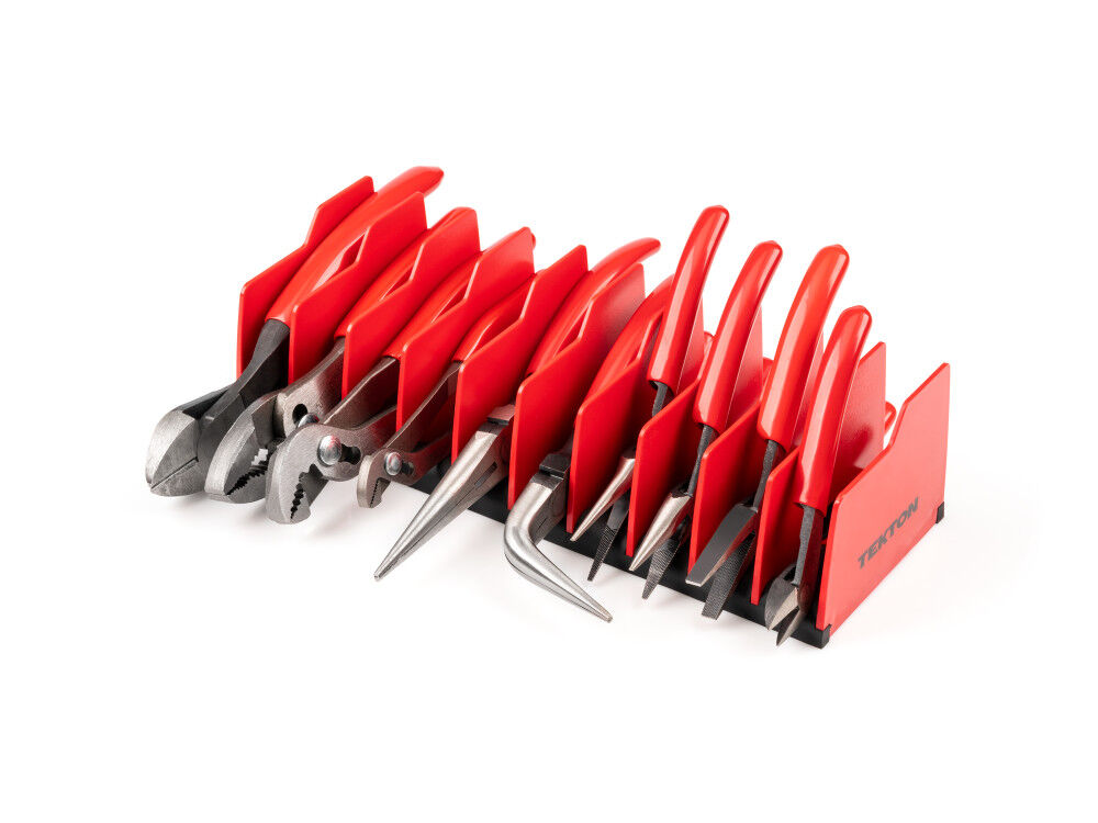Tekton Gripping, Cutting, Mini Pliers Set with Rack (10-Piece), large image number 2