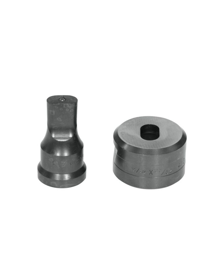 Edwards 3/4 Inch Punch x 25/32 Inch Die Standard Oblong Punch & Die Set, large image number 1