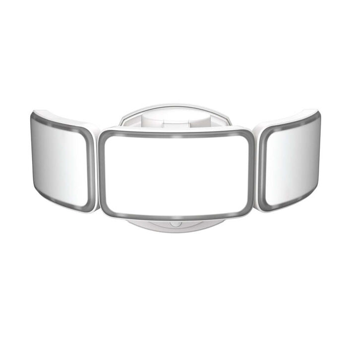 Feit Electric 10-1/2 Inch 48W 5000 Lumen Triple Head Dawn Motion Floodlight White, large image number 1