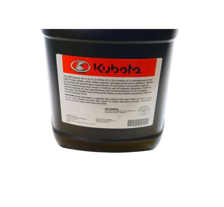 Kubota Parts 2.5 Gallon 15W-40 Engine Oil, large image number 3