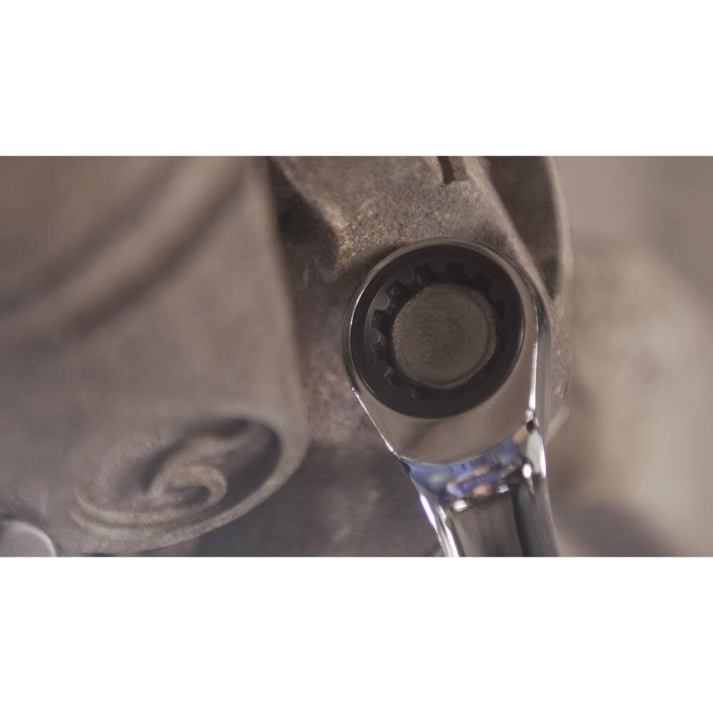 GEARWRENCH 120XP Combination Ratcheting Wrench Universal Spline XL 9/32 Inch, large image number 6