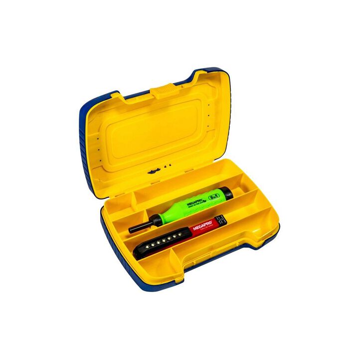 Megapro 8-In-1 Original Driver & 120 Lumens LED Worklight Kit Neon Green