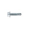 Hillman #10-16 x 1 1/2in Zinc Hex Washer Self Drilling Screw 100pk, small image number 2