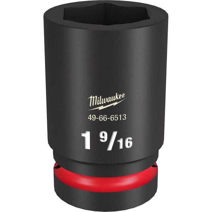 Milwaukee SHOCKWAVE Impact Duty Socket 1in Drive 1-9/16in Deep 6 Point