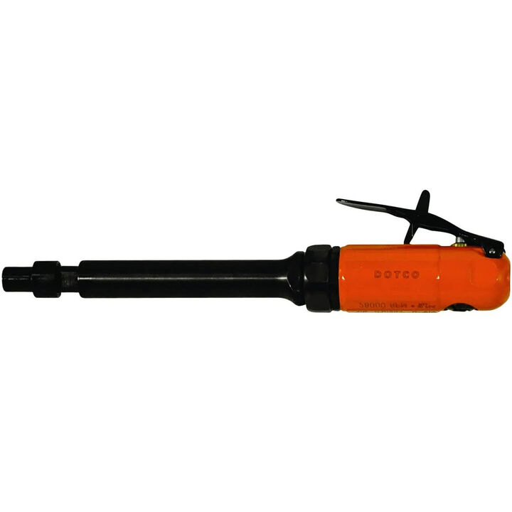 Cleco Dotco Inline Extended Die Grinder 28000 RPM 0.3 HP 1/4' Collet Rear Exhaust
