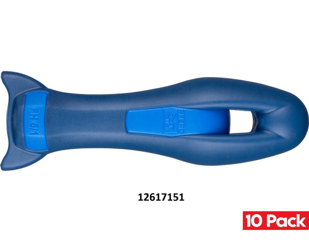 Pferd FH 5/1 115mm Ergonomic Handle Bundle for Flat Files, 10 Pieces, large image number 2