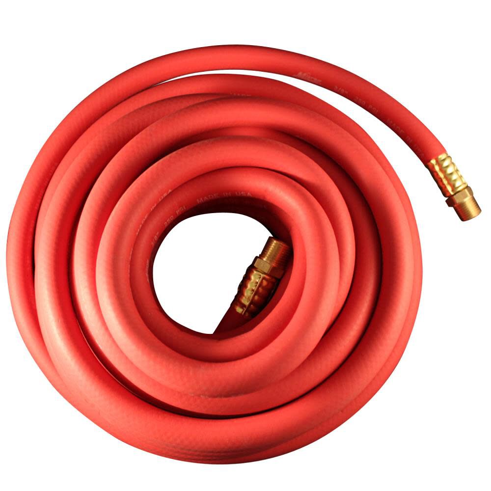 Milton Rubber Air Hose 50 Ft. 1/4 In. ID, large image number 1