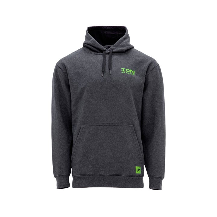 Ion Bolt Hoodie, Unisex, Dark Gray, 3X