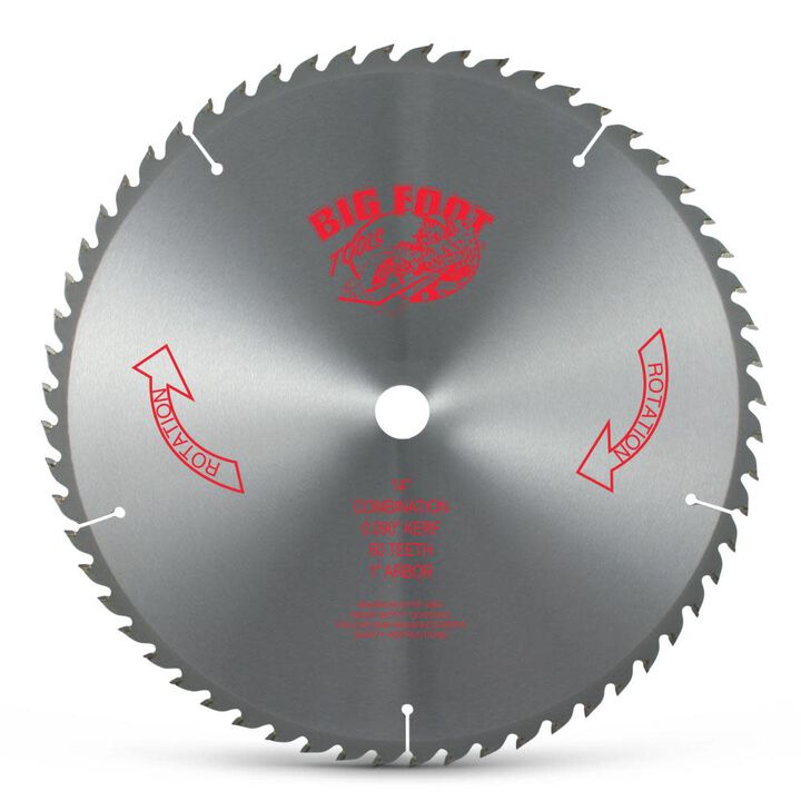 Big Foot Tools Big Boy 14 Inch 60 Tooth Blade