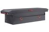 Weather Guard Saddle Truck Tool Box Aluminum Full low profile Gunmetal Gray, small image number 1