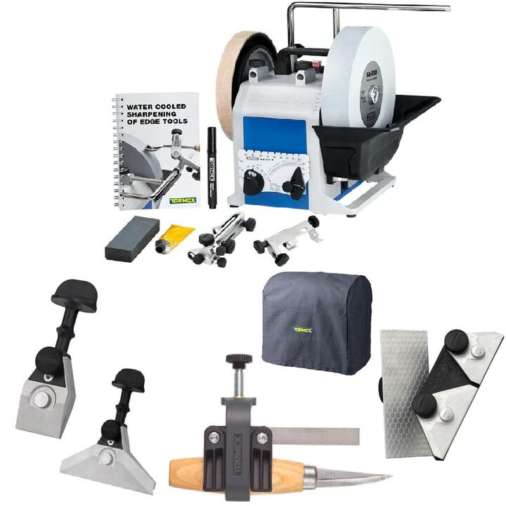 Tormek T-8 Water-Cooled Sharpening System Chefs Bundle
