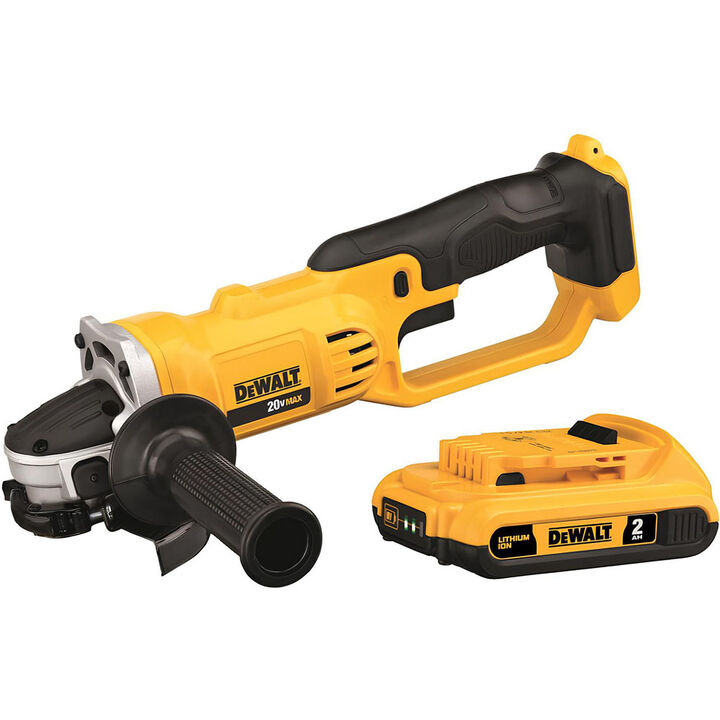 DEWALT 20V MAX 4 1/2 in Cut-Off Tool with 2Ah Battery Bundle