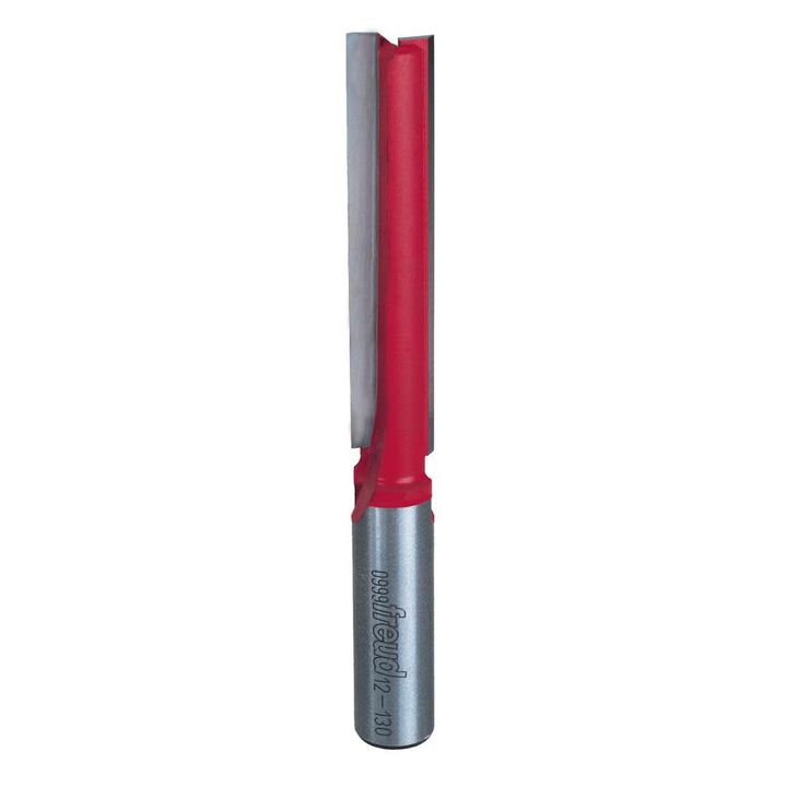 Freud 1/2 In. (Dia.) Double Flute Straight Bit with 1/2 In. Shank