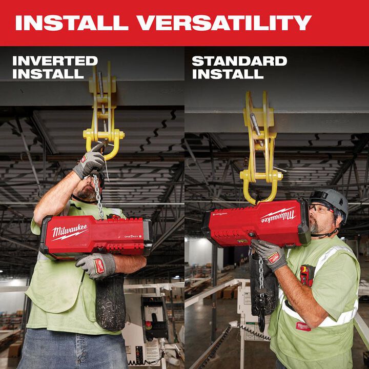 Milwaukee M18 Compact 1 Ton Chain Hoist Kit with ONE-KEY, large image number 5