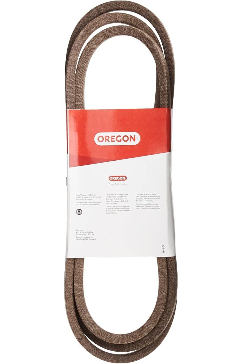Oregon 1/2 Inch x 95 3/8 Inch Premium Replacement Mower Deck Drive Belt, large image number 5