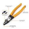 GEARWRENCH Pitbull Universal Cutting Pliers 8in Dipped Handle, small image number 2
