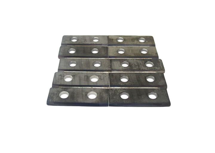 Powermatic 1.18 Inch Carbide Insert for Model 1285 Spiral Head 10 Pieces