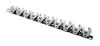 Sunex 3/8 In. Drive Metric Crowfoot Wrench Set 10 pc., small image number 2