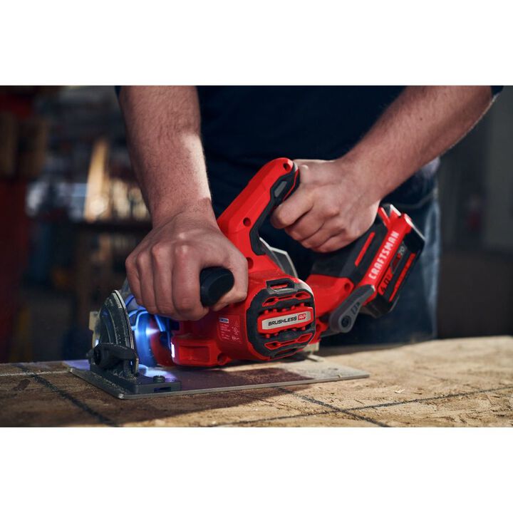 CRAFTSMAN V20 BRUSHLESS RP 7-1/4 in. Circular Saw (Bare Tool), large image number 7