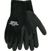 Kinco Black Acrylic Thermal Knit & Latex Palm Glove Small, small image number 1