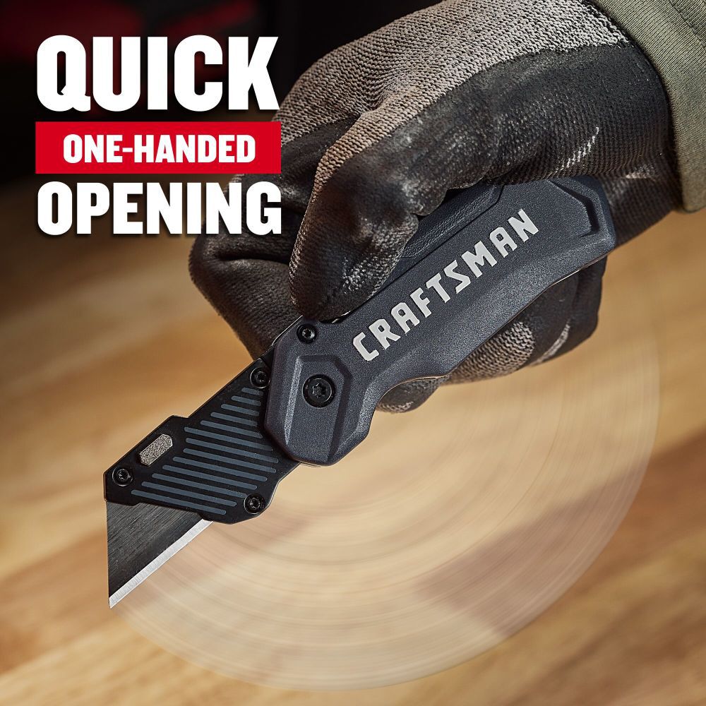 CRAFTSMAN Compact Folding Utility Knife, large image number 2