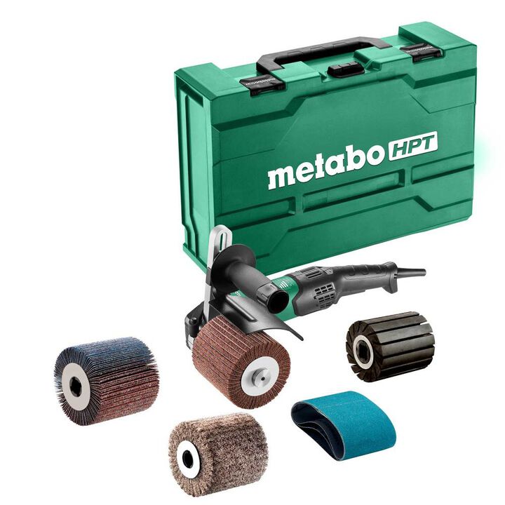 Metabo HPT 14.5 AMPS SE 17-200 RT Set Burnishing Machine for Grinding and Polishing Metal