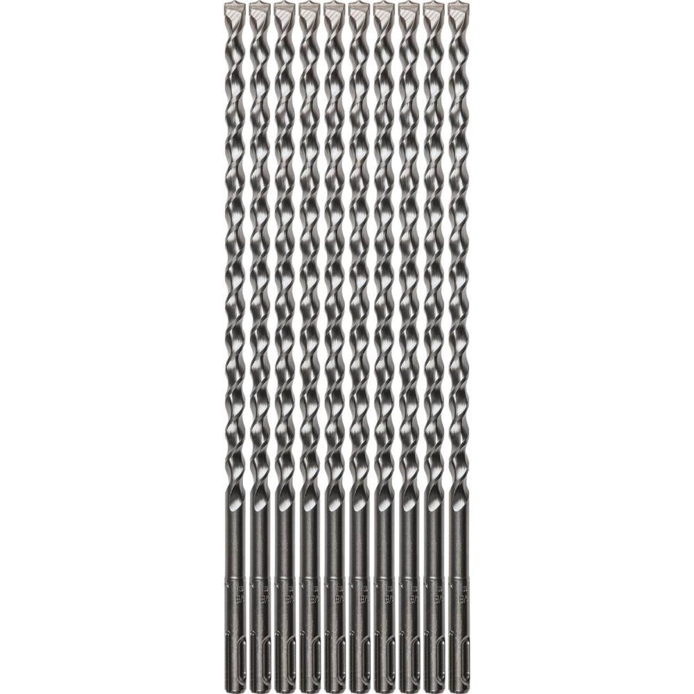 Makita 3/8in x 12in SDS-Plus Bit, 2-Cutter, 10pk, large image number 1