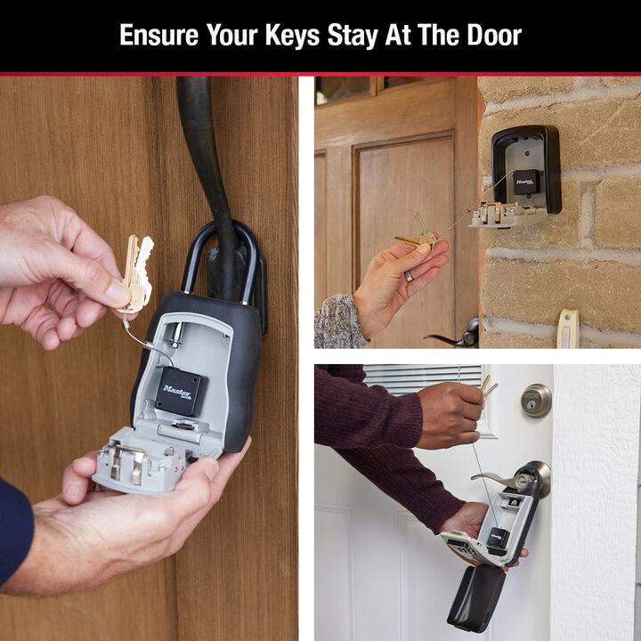 Master Lock Retractable Key Tether for Key Lock Boxes, large image number 1