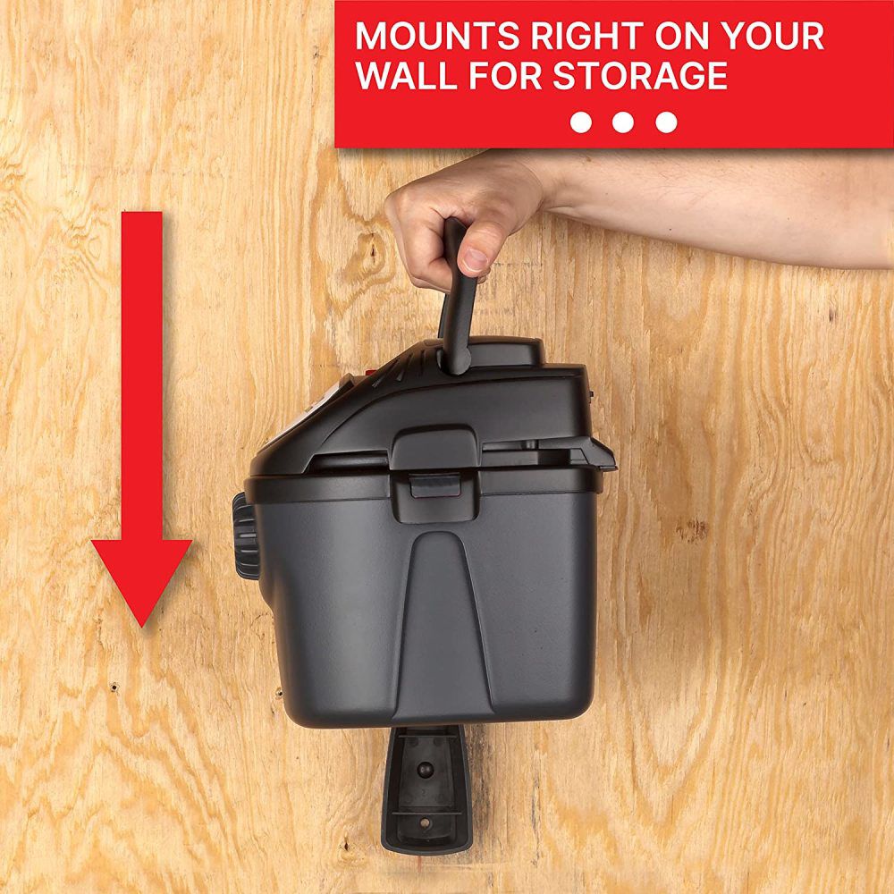 Shop Vac Micro Wet/Dry Vacuum 1 Gallon 1.0 Peak HP, large image number 4