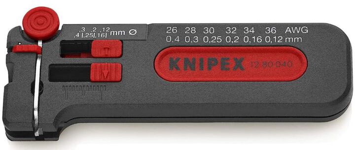 Knipex Precision Mini Wire Stripper 100mm 26-36 AWG