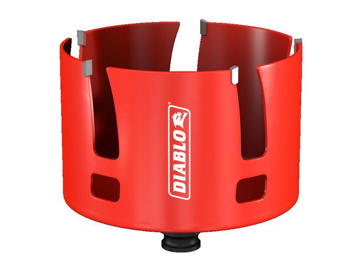 Diablo Tools 4in Demo Demon Carbide Teeth Rough-In Hole Saw