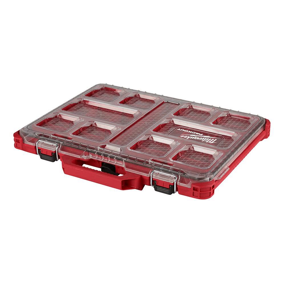 Milwaukee M12 FUEL Installation Drill/Driver Kit PACKOUT Low-Profile Organizer 60pc SHOCKWAVE Drill Bit Set & 23pc Titanium Drill Bit Set, large image number 4