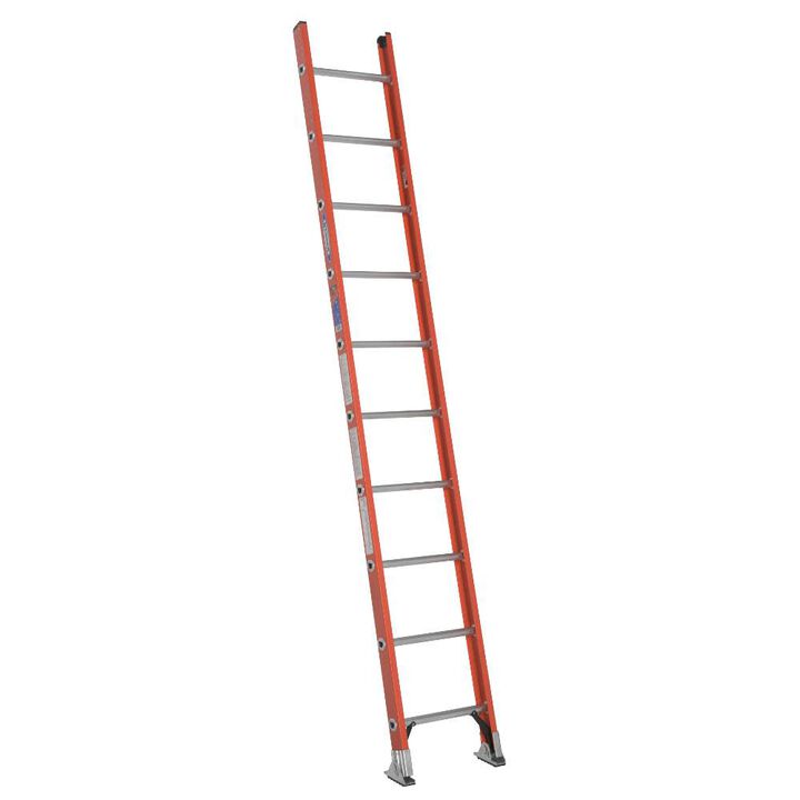 Werner 10 Ft. Type IA Fiberglass Straight Ladder