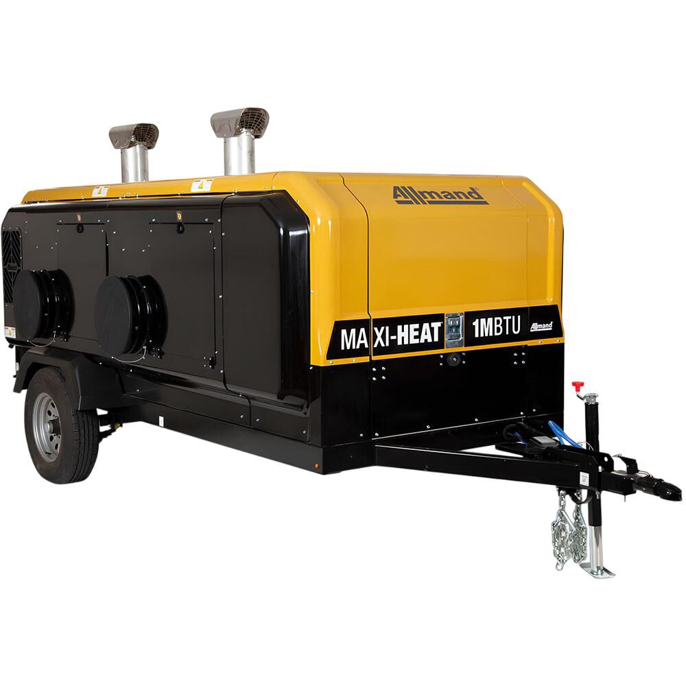 Allmand Maxi-Heat 1M BTU Indirect Fired Mobile Diesel Heater, large image number 1