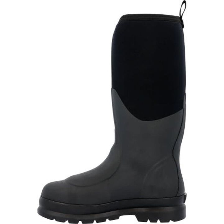 Muck Boots Men's Chore Classic Metatarsal Guard Rubber Toe Safety Work Boot, Black, Size 13, large image number 5