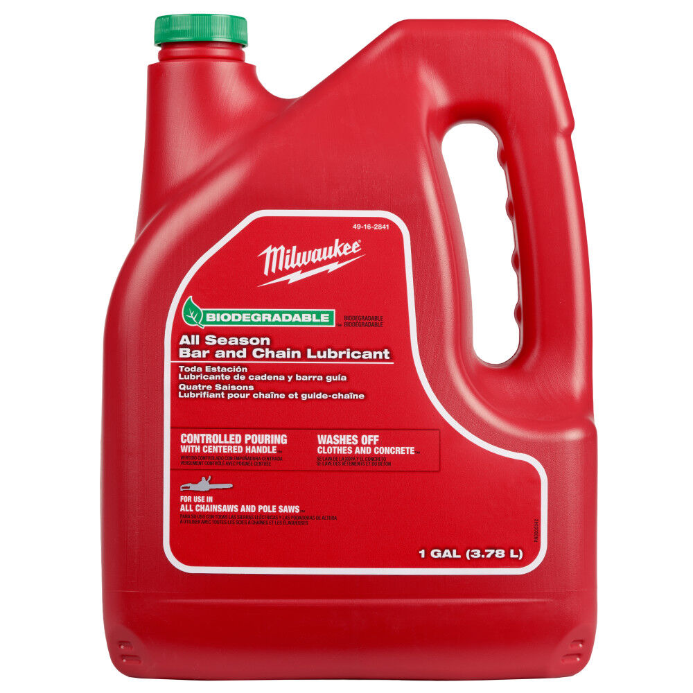 Milwaukee 1 Gallon Biodegradable All Season Bar and Chain Lubricant, large image number 7