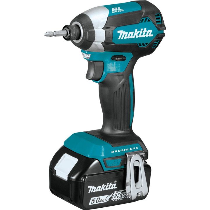 Makita 18V LXT Lithium-Ion Brushless Cordless 2-Pc. Combo Kit (5.0Ah), large image number 6