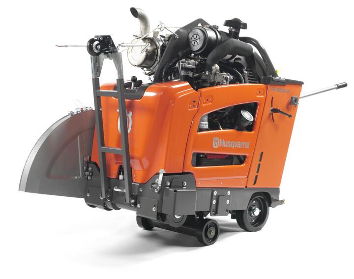 Husqvarna Construction FS 5000 D 48 HP 30 Inch Yanmar 3 Speed Floor Saw Body Only, large image number 1