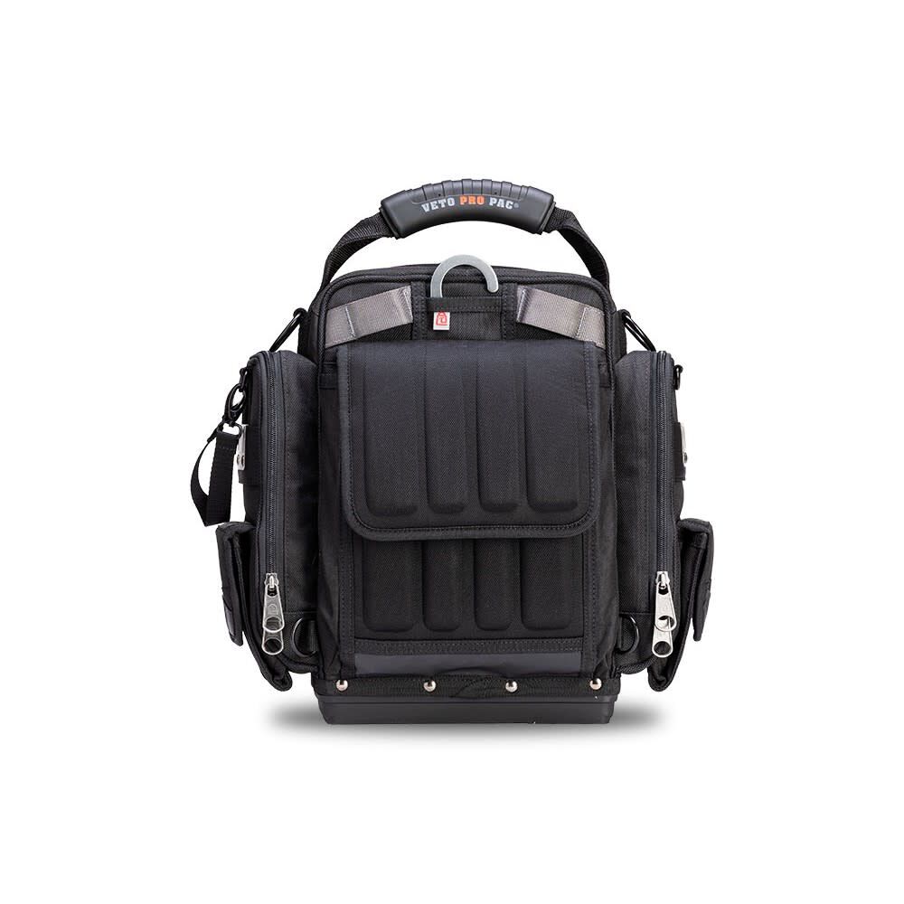 Veto Pro Pac Front Accessed Zippered Meter Bag, XL, Black, large image number 6
