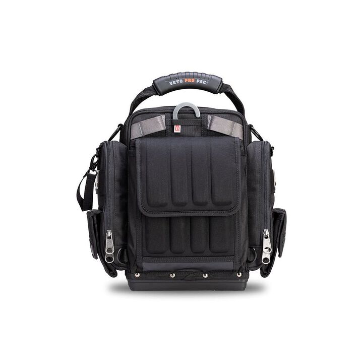 Veto Pro Pac Front Accessed Zippered Meter Bag, XL, Black, large image number 5