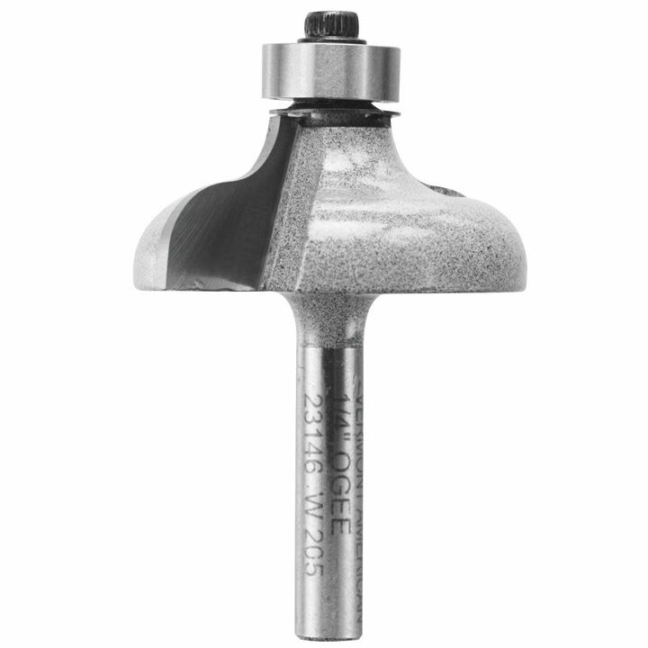Bosch 1/4in x 5/8in Carbide Tipped Ogee Bit