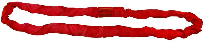 Lift-All 8 Ft Red Endless Tuflex Poly Round Sling