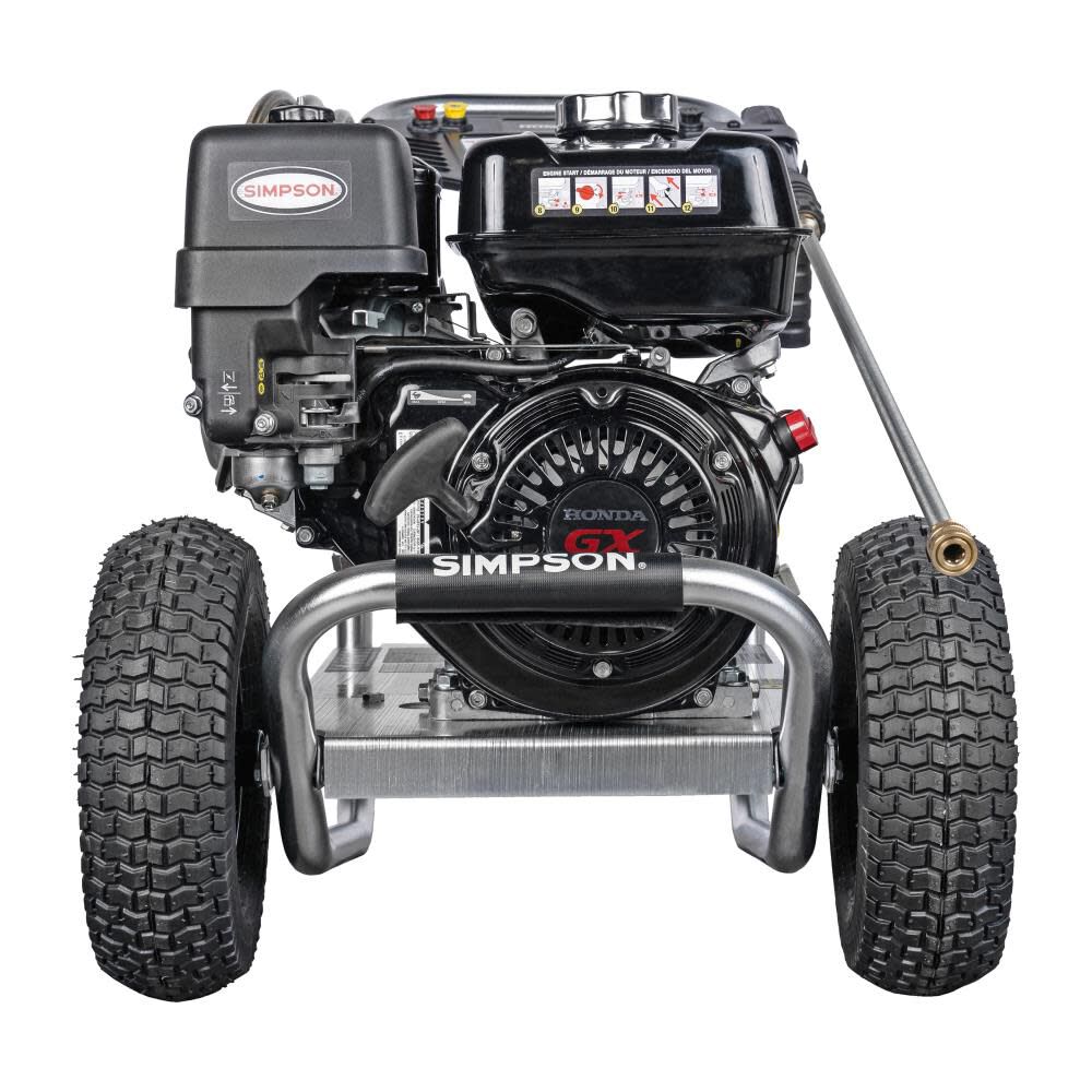Simpson Industrial Series 3500 PSI 4.0 GPM Gas Powered Cold Water Pressure Washer with 5 Spray Tips, large image number 4