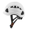 Jackson Safety CH-400V Hard Hat, Industrial Climbing Style, 6-pt.Suspension, Vented, White, small image number 5