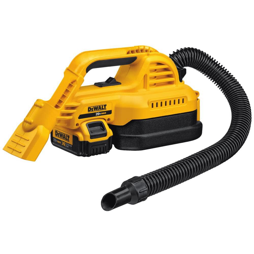 DEWALT 20 V MAX 1/2 Gallon Wet/Dry Portable Vac Kit, large image number 4