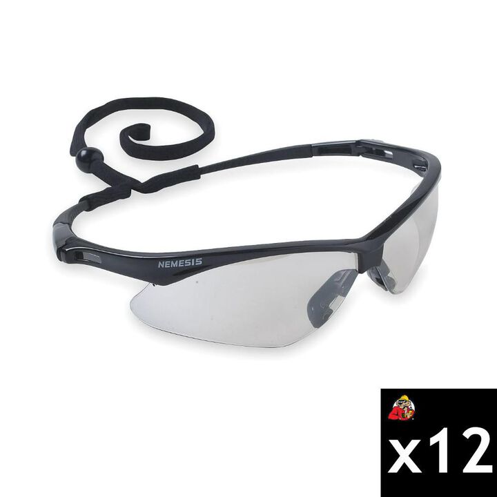 Ansell Protective Products KleenGuard V30 Nemesis Safety Glasses 12 Pieces