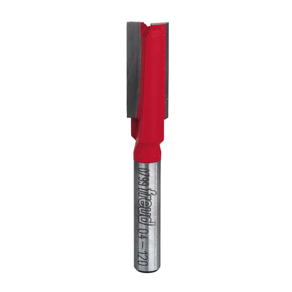 Freud 3/8 In. (Dia.) Double Flute Straight Bit with 1/4 In. Shank, large image number 1